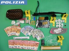 Armi e droga rinvenute a Porto Sant'Elpidio
